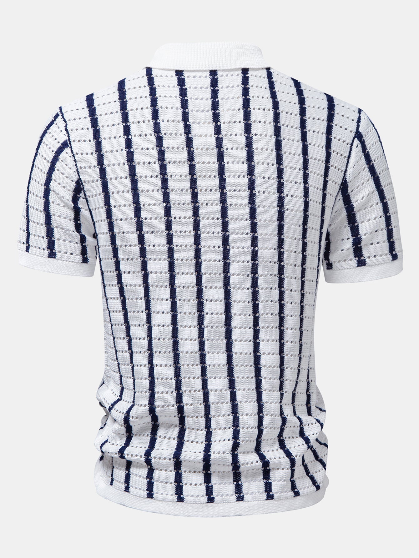 Stripe Open Knit Shirt