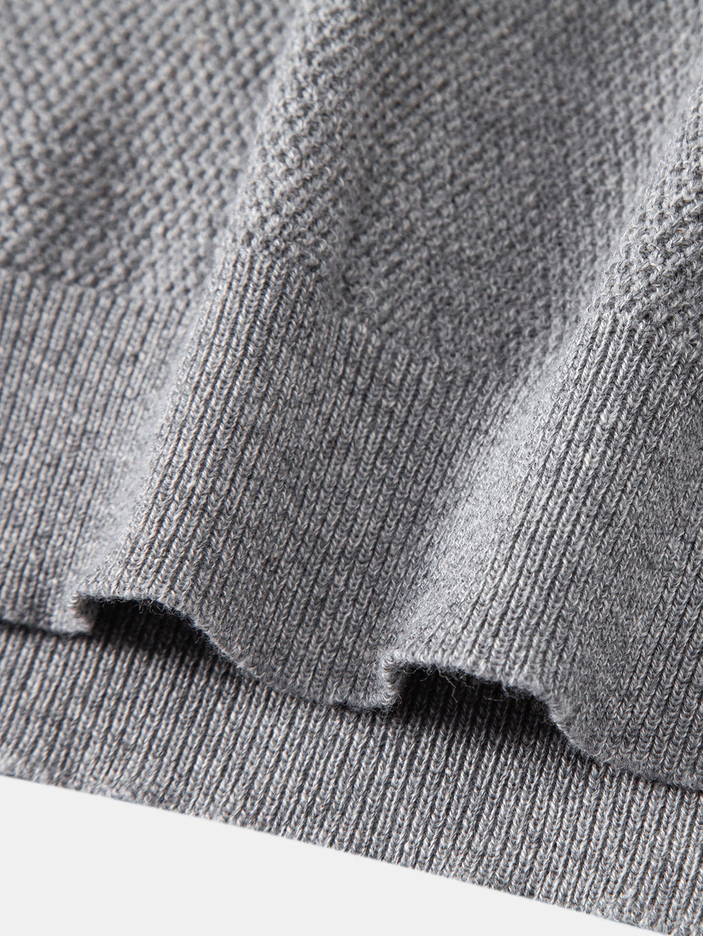 V-Neck Knit T-Shirt