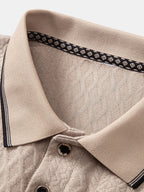 Geometry Jacquard Polo