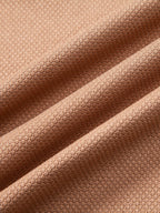 Textured Zipper Polo