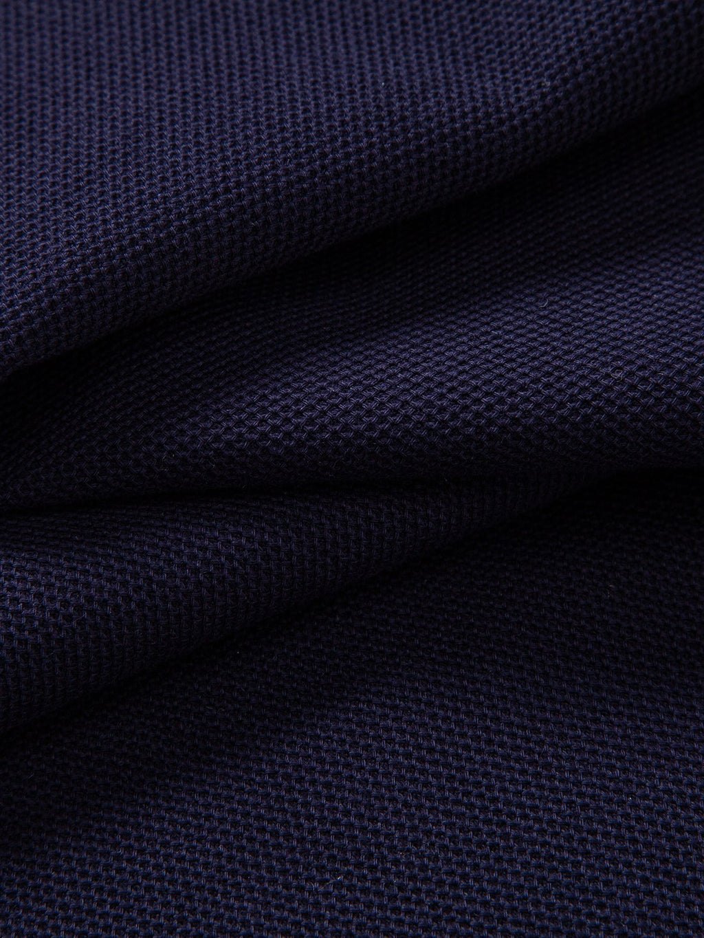 Contrast Trim Zipper Polo