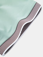 Contrast Stripe Trim Polo