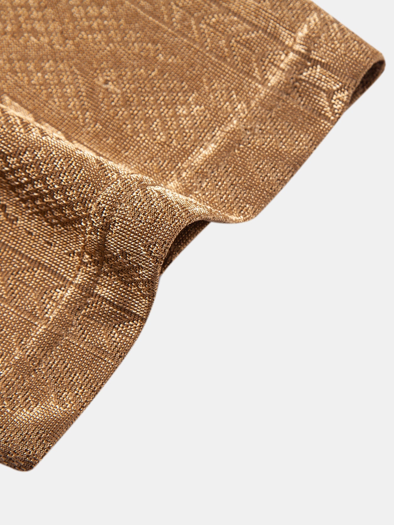 Geometry Jacquard Knit T-Shirt