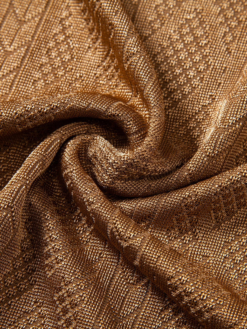 Geometry Jacquard Knit T-Shirt