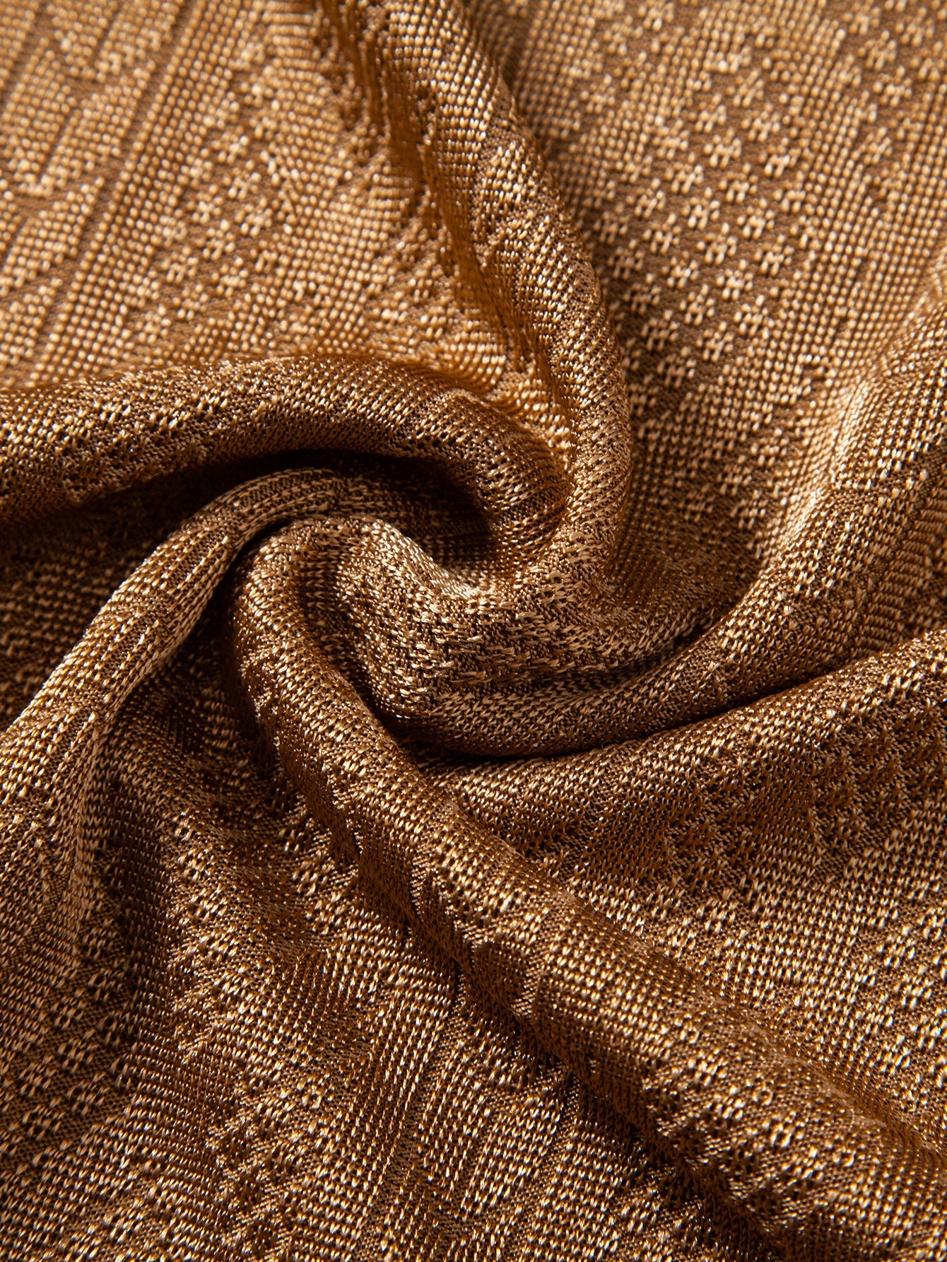 Geometry Jacquard Knit T-Shirt
