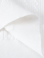 Geometric Jacquard Knit Polo & Slim Fit Tapered Trousers