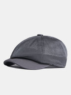 Ultra Breathable Full Mesh Ivy Cap | Quick Dry Cooling Six-Panel Crown Contrast Short Brim Lightweight Summer Gatsby Driving Flat Hat